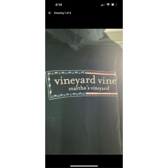 Vineyard Vines Men's USA Logo Box Long-Sleeve - Picture 4 of 4